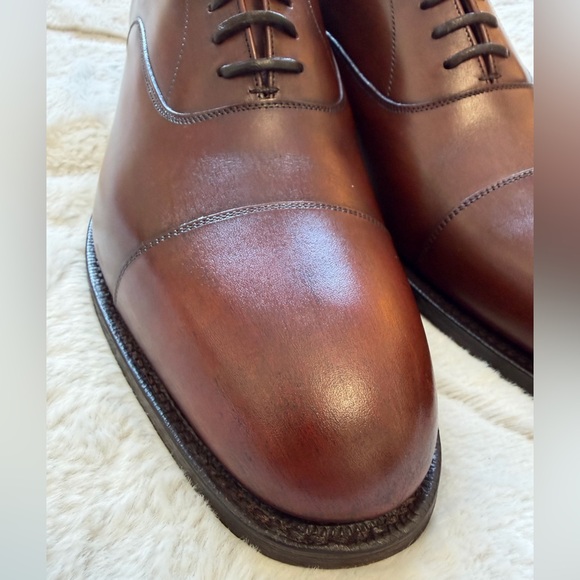NEW! $1,250 Church’s Burnished Antiqued Brown Cap-toe Oxford Dress Shoes 11.5 main image 6